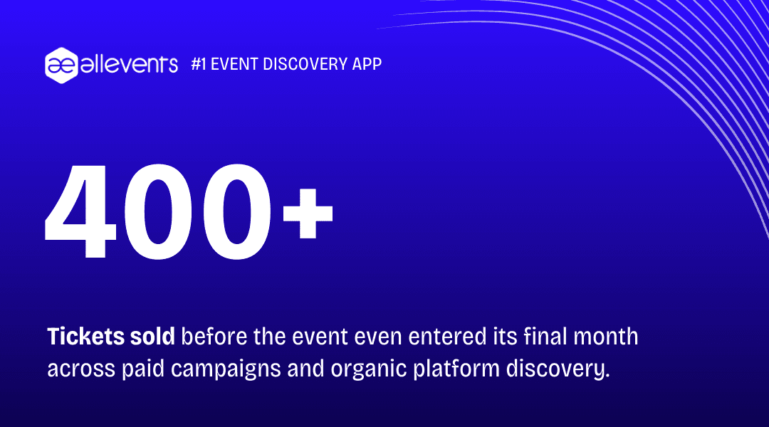 From Listing to Last Check-In — AllEvents x Arpit Bala