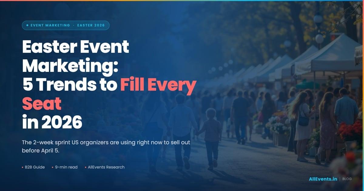 Easter Event Marketing: 5 Trends to Fill Every Seat in 2026