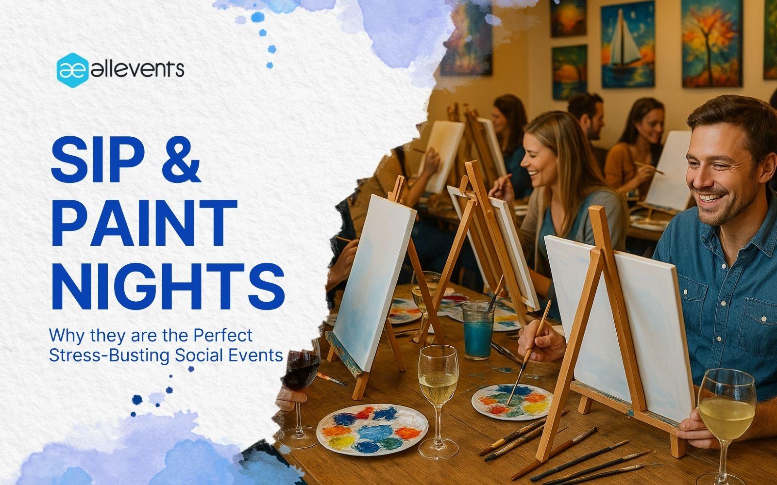 Explore The Best Sip and Paint Party Nights Happening in Your City