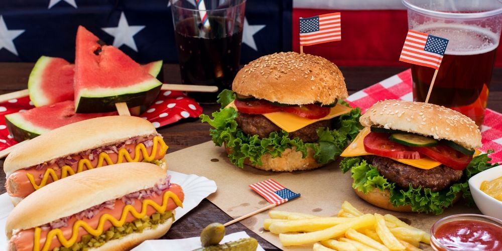 4th july backyard camping