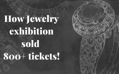 How Jewelry exhibition sold 800+ Tickets with Paid ads
